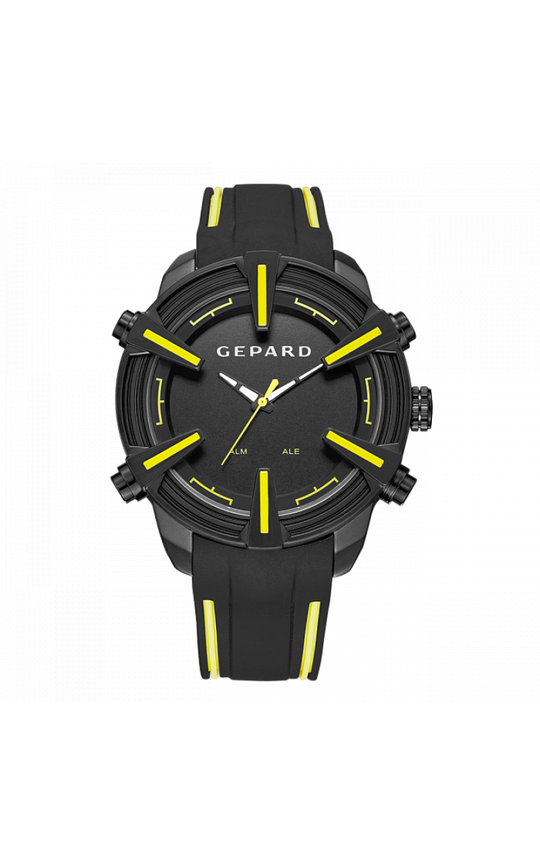 1236A11L2 russian Men's watch кварцевый wrist watches Gepard  1236A11L2