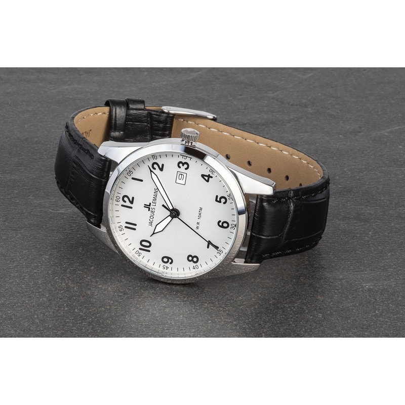 1-2002B  кварцевые наручные часы Jacques Lemans "Classic"  1-2002B