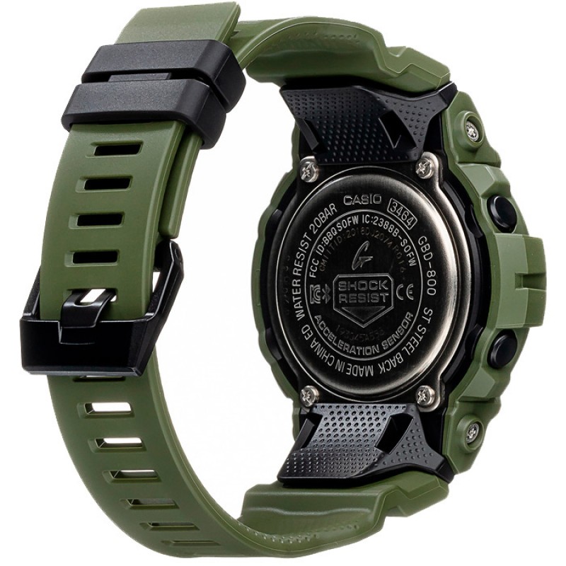 GBD-800UC-3E  кварцевые наручные часы Casio "G-Shock"  GBD-800UC-3E