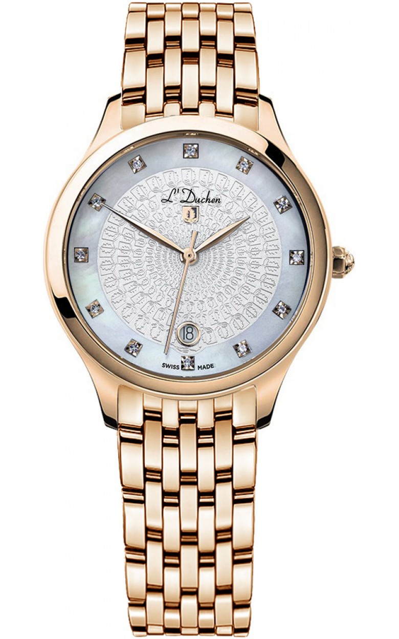 D 791.40.33 swiss Lady's watch кварцевый wrist watches L'Duchen "Grace"  D 791.40.33