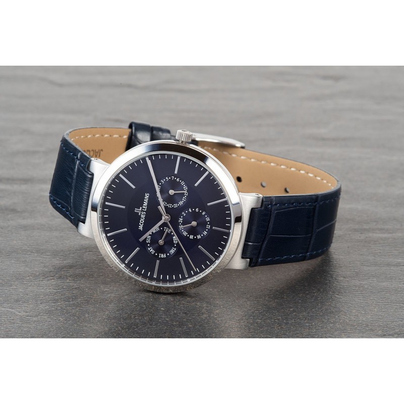 1-1950C  кварцевые наручные часы Jacques Lemans "Classic"  1-1950C