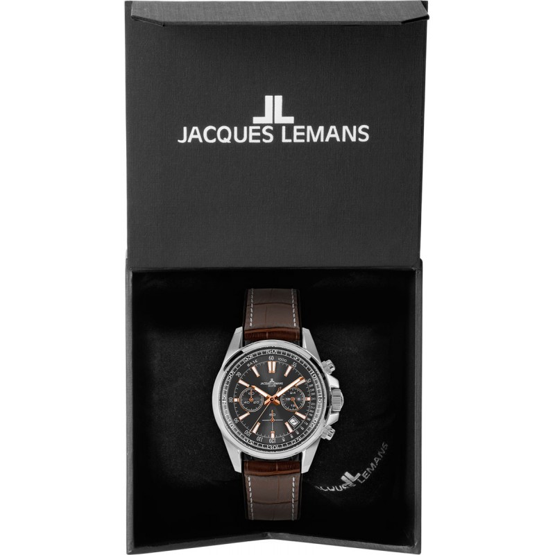 1-2117W  кварцевые наручные часы Jacques Lemans "Sport"  1-2117W