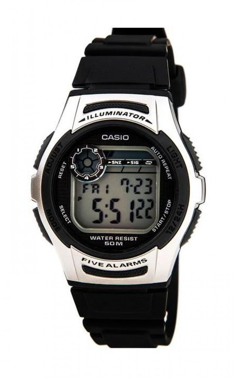 W-213-1A  кварцевые наручные часы Casio "Collection"  W-213-1A