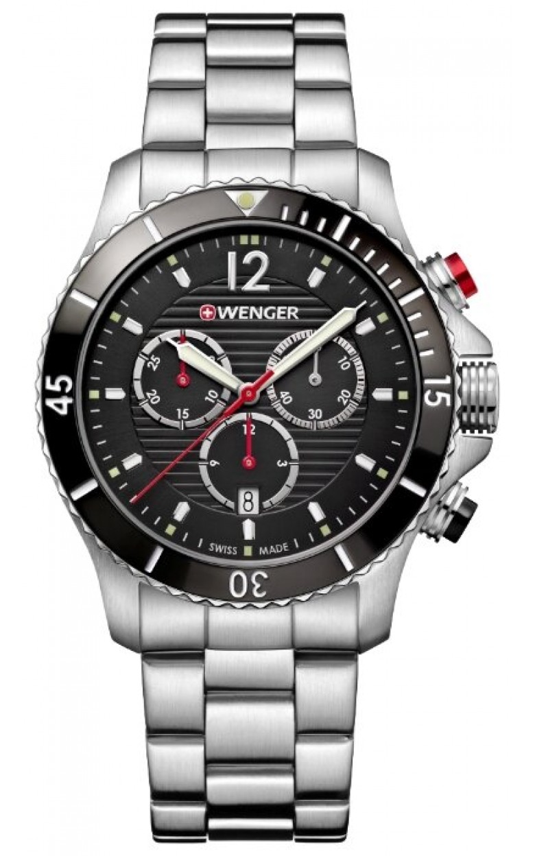 01.0643.109  кварцевые наручные часы Wenger "Seaforce Chrono"  01.0643.109
