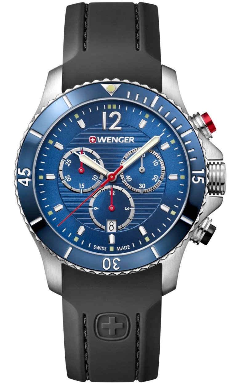 01.0643.110  кварцевые часы Wenger "Seaforce Chrono"  01.0643.110