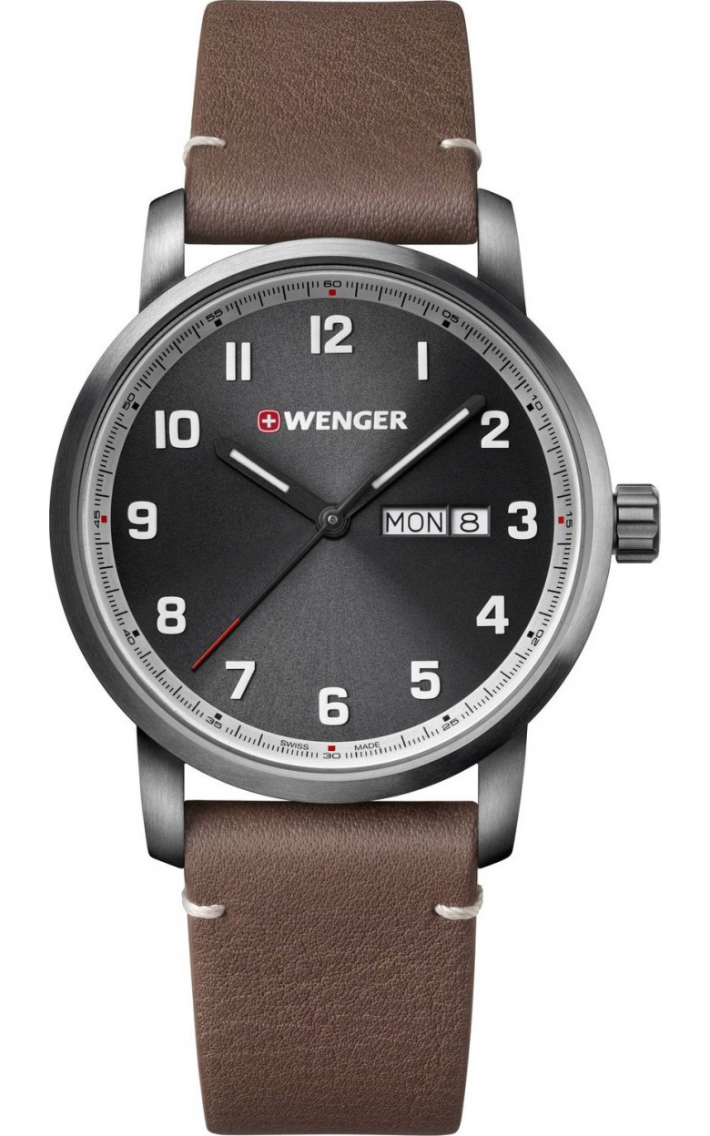 01.1541.122 swiss quartz wrist watches Wenger "Attitude" for men  01.1541.122