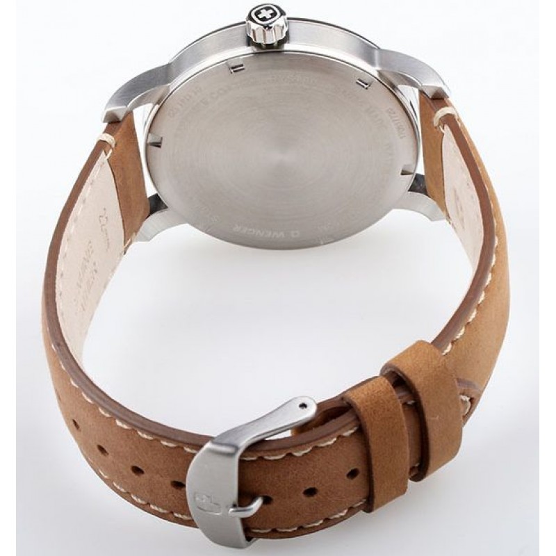 01.1741.120 swiss quartz wrist watches Wenger "Urban Metropolitan" for men  01.1741.120