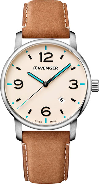 01.1741.120 swiss quartz wrist watches Wenger "Urban Metropolitan" for men  01.1741.120