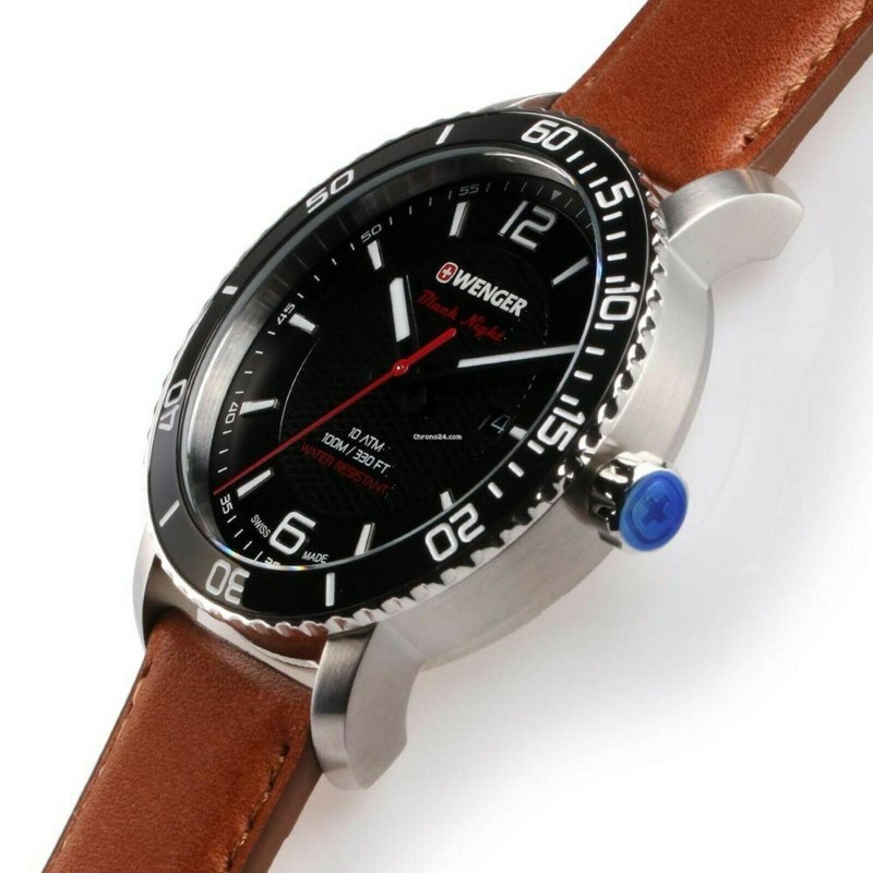 01.1841.105 swiss Men's watch quartz wrist watches Wenger "Roadster"  01.1841.105