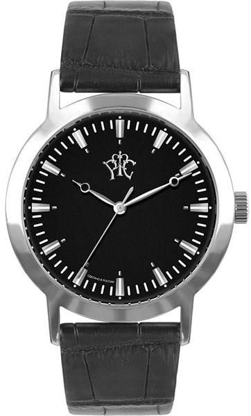 Наручные часы РФС, серебряный, черный